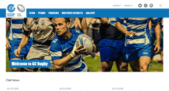 Desktop Screenshot of gc-rugby.ch